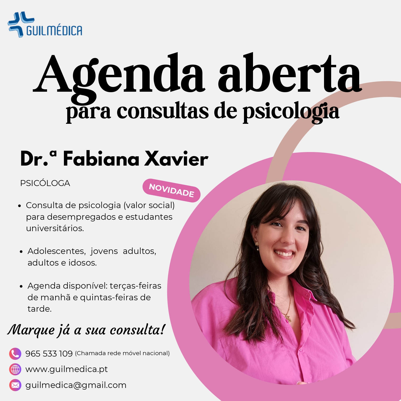 Consultas de Psicologia